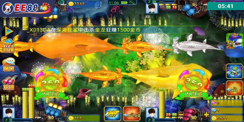 Các tính năng độc đáo chỉ có trong trò chơi bắn cá